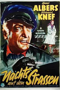 Главный постер фильма «Ночью на улицах (1952)»