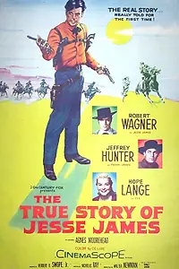 Постер к фильму «Подлинная история Джесси Джеймса (1957)»