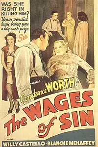 Постер к фильму «The Wages of Sin (1938)»