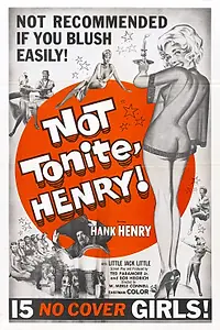 Главный постер фильма «Not Tonight Henry (1960)»