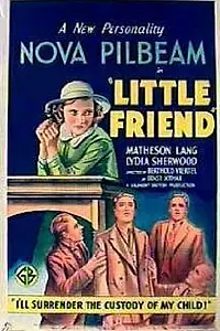 Главный постер фильма «Little Friend (1934)»