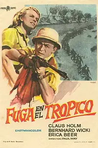 Постер к фильму «Flucht in die Tropennacht (1957)»