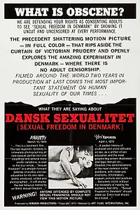 Главный постер фильма «Сексуальная свобода в Дании (1970)»