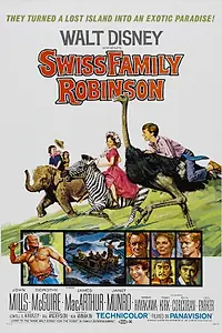 Постер к фильму «Швейцарская семья Робинзонов (1960)»