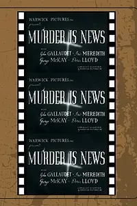 Постер к фильму «Murder Is News (1937)»