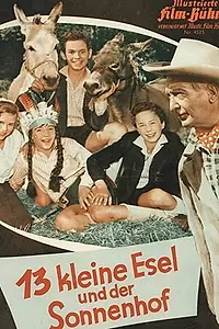 Главный постер фильма «13 kleine Esel und der Sonnenhof (1958)»