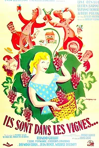 Главный постер фильма «Ils sont dans les vignes... (1952)»