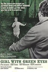 Главный постер фильма «Девушка с зелеными глазами (1964)»