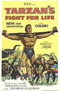 Постер к фильму «Смертельная схватка Тарзана (1958)»