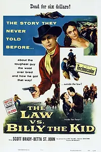 Главный постер фильма «The Law vs. Billy the Kid (1954)»