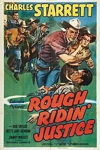 Постер к фильму «Rough Ridin' Justice (1945)»
