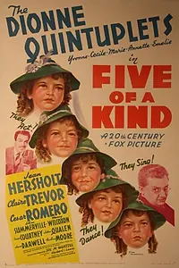 Главный постер фильма «Пятеро себе подобных (1938)»