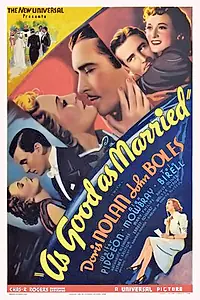 Постер к фильму «As Good as Married (1937)»