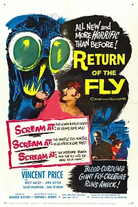 Главный постер фильма «Возвращение мухи (1959)»
