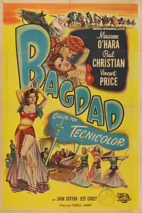 Главный постер фильма «Принцесса Багдада (1949)»