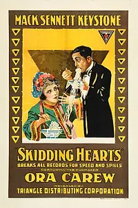 Главный постер фильма «Skidding Hearts (1917)»