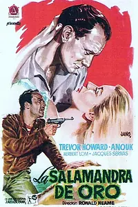 Главный постер фильма «Золотая саламандра (1950)»