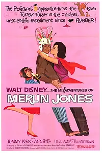 Постер к фильму «The Misadventures of Merlin Jones (1964)»