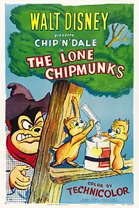 Главный постер мультфильма «Одинокие бурундуки (1954)»