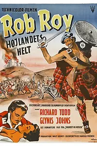 Постер к фильму «Роб Рой, неуловимый разбойник (1953)»