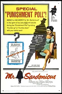 Главный постер фильма «Мистер Сардоникус (1961)»