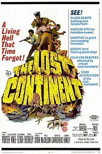 Главный постер фильма «Затерянный континент (1968)»