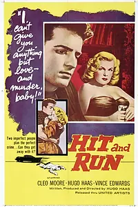 Постер к фильму «Hit and Run (1957)»