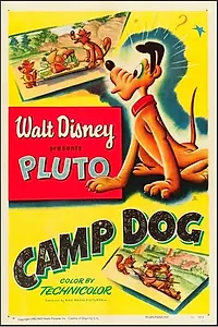 Главный постер мультфильма «Camp Dog (1950)»