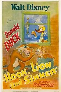Постер к мультфильму «Hook, Lion and Sinker (1950)»