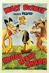 Постер к мультфильму «Сердечное беспокойство Плуто (1950)»