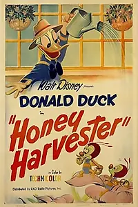 Главный постер мультфильма «Honey Harvester (1949)»