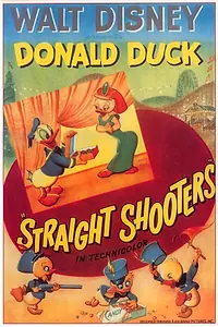 Главный постер мультфильма «Straight Shooters (1947)»