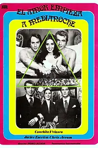 Постер к фильму «Любовь начинается в полночь (1974)»