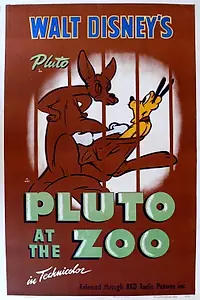 Постер к мультфильму «Плуто в зоопарке (1942)»