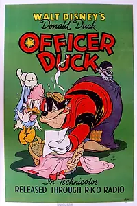 Постер к мультфильму «Офицер Дональд (1939)»