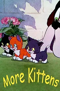 Постер к мультфильму «Еще про котят (1936)»