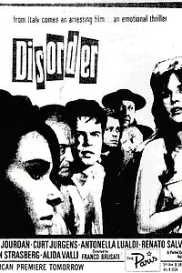 Постер к фильму «Беспорядок (1962)»