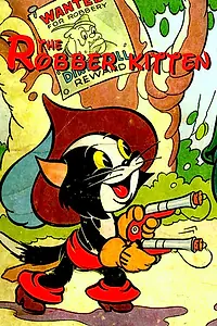 Главный постер мультфильма «Котёнок воришка (1935)»
