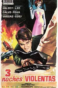 Постер к фильму «3 notti violente (1966)»