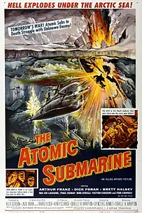 Главный постер фильма «Атомная подводная лодка (1959)»