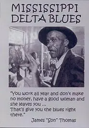 Главный постер фильма «Mississippi Delta Blues (1984)»