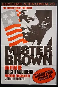 Главный постер фильма «Mister Brown (1972)»
