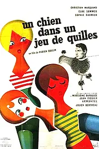 Главный постер фильма «Un chien dans un jeu de quilles (1962)»