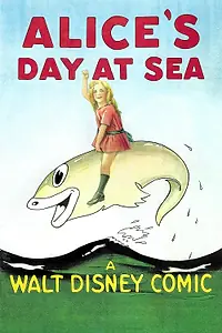 Главный постер мультфильма «Алиса на море (1924)»