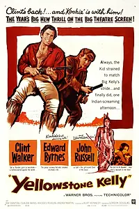 Главный постер фильма «Йеллоустоун Келли (1959)»