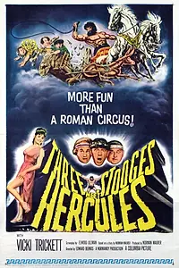 Постер к фильму «Трое комиков встречают Геркулеса (1962)»