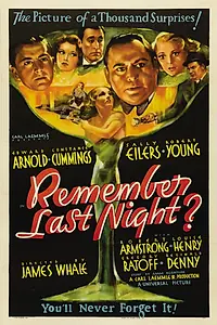 Постер к фильму «Remember Last Night? (1935)»
