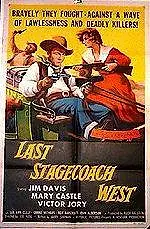 Главный постер фильма «Последний дилижанс запада (1957)»