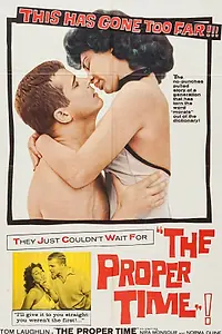 Постер к фильму «The Proper Time (1962)»