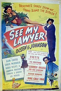 Постер к фильму «Он мой адвокат (1945)»